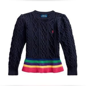 Polo Ralph Lauren Knitted Sweater Boston Commons in Dark Blue size 2T